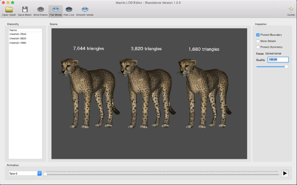 Mantis LOD Editor截图