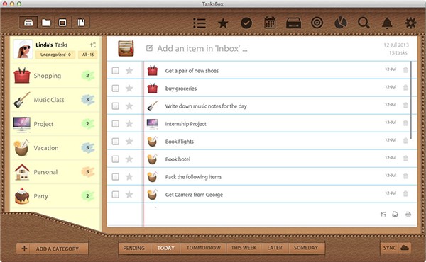 TasksBox For Mac截图