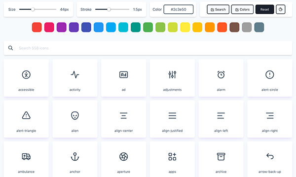 Tabler Icons截图