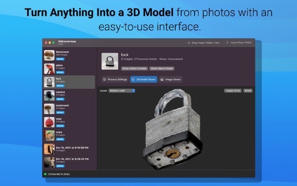 3d Scanner App截图