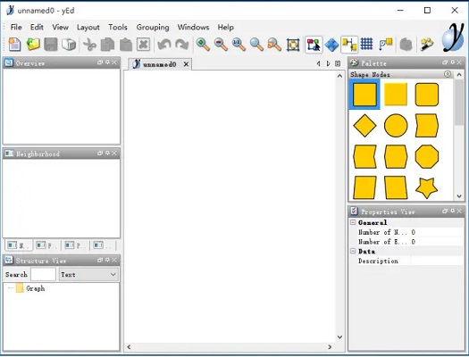 yEd Graph Editor截图
