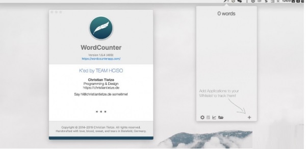 WordCounter截图