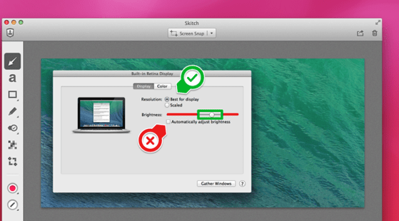 印象笔记·圈点截图