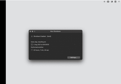 Mac Shutdown X截图