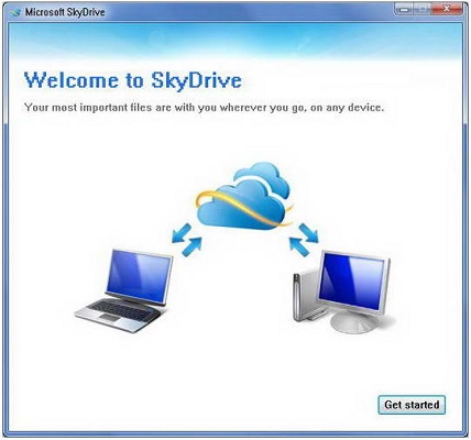 Microsoft SkyDrive截图