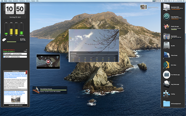 DesktopWidgets Mac截图