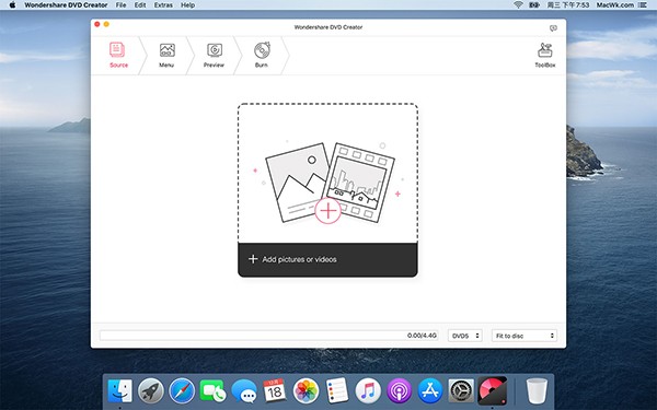Wondershare DVD Creator截图