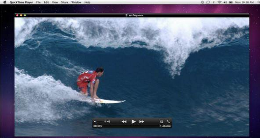 QuickTime Player For Mac截图