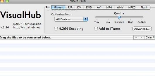 VisualHub for MAC截图