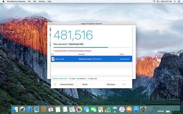 VirusBarrier Scanner截图
