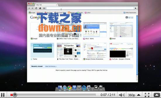 谷歌浏览器Mac版截图