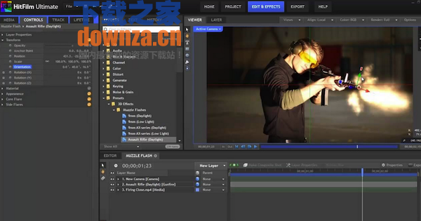 Hitfilm 3 Pro Mac版截图