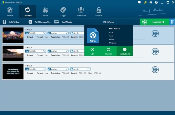 Leawo DVD Ripper for Mac截图