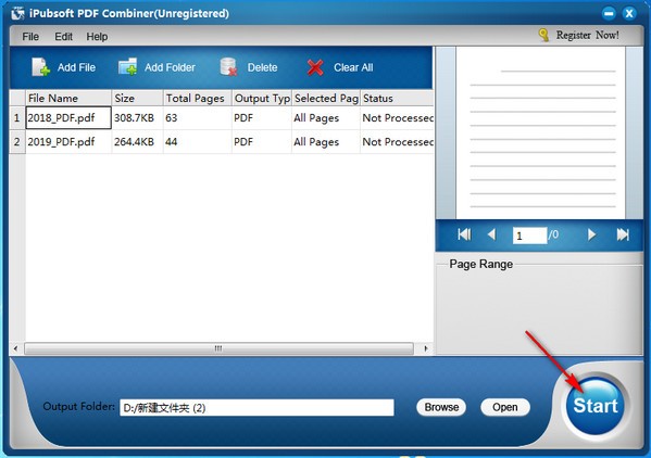 iPubsoft PDF Combiner for Mac截图