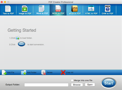 iPubsoft PDF Creator for Mac截图