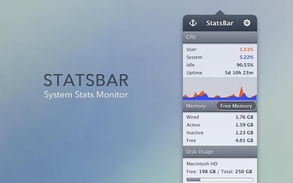StatsBar截图