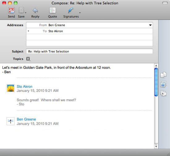 Postbox for mac截图