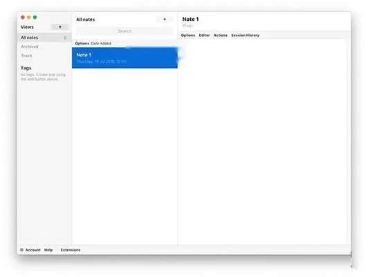 Standard Notes截图