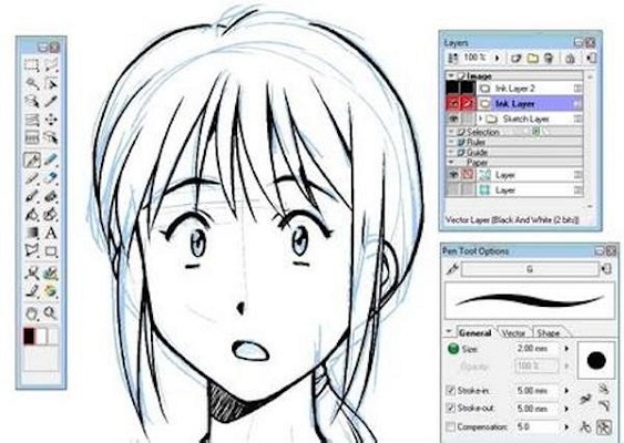 Manga Studio EX截图