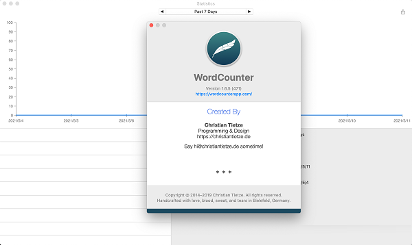 WordCounter截图