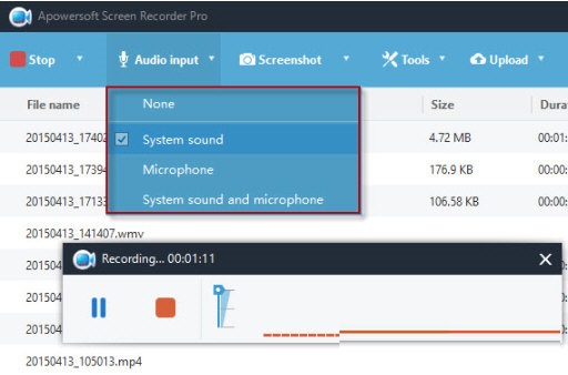 Apowersoft Screen Recorder截图