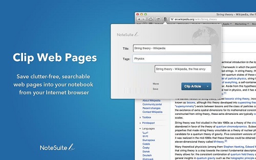 NoteSuite for Mac截图