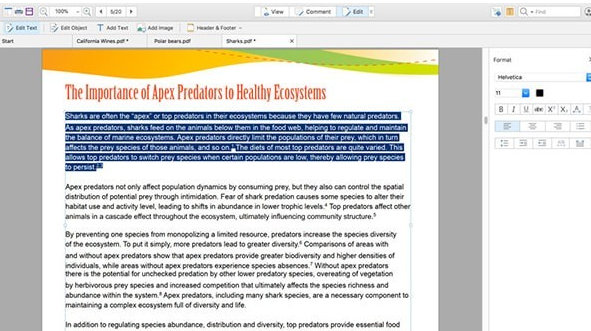 福昕高级PDF编辑器截图