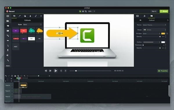 Camtasia 2018截图