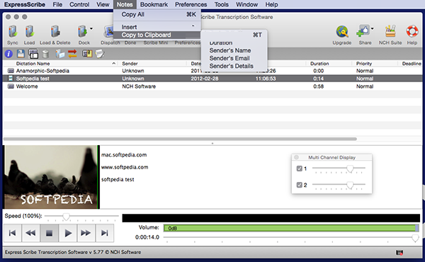 Express Scribe截图