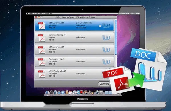 PDF to Word截图