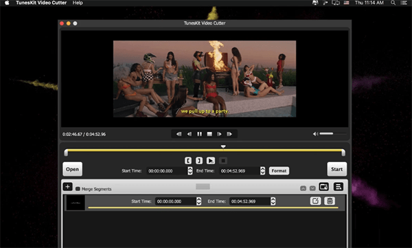 TunesKit Video Cutter截图