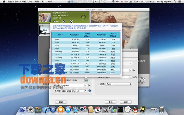 转换+合并+分割 Mac版截图