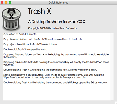 Trash X for MAC截图