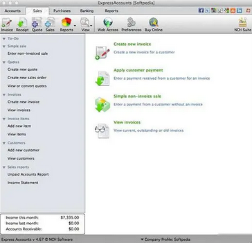 Express Accounts for mac截图