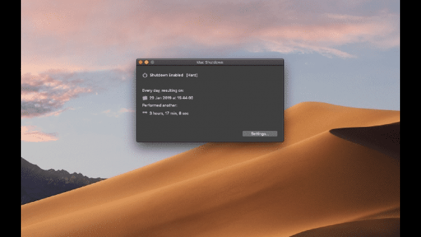 Mac Shutdown截图