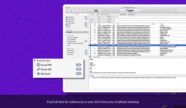 EndNote X9截图