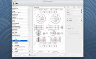 NP Worksheets Mac截图