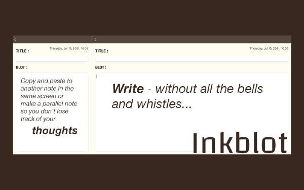 Inkblot截图