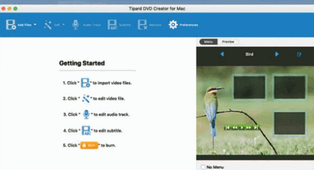 Tipard DVD Creator for Mac截图