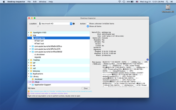 Desktop Inspector截图
