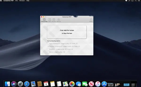 Compress PDF截图