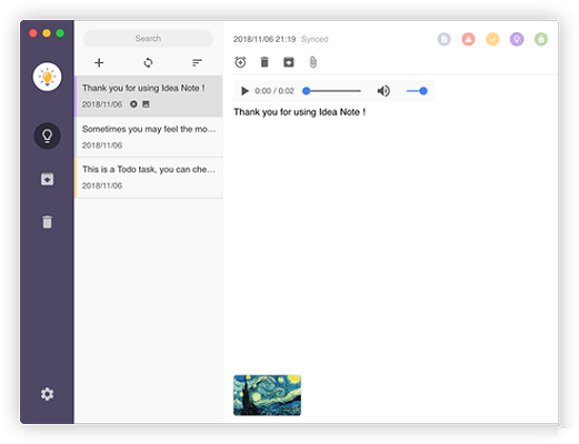 idea note胶囊便签截图