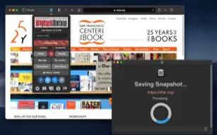 Wayback Machine Mac截图