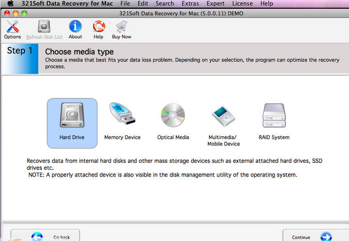 321苹果电脑数据恢复软件(Mac版)截图