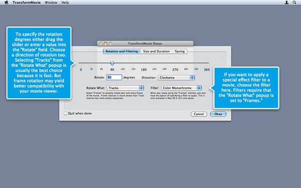 TransformMovie For Mac截图