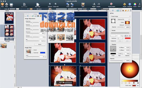 Comic Life Mac版截图