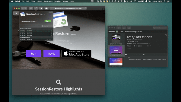 SessionRestore for Mac截图