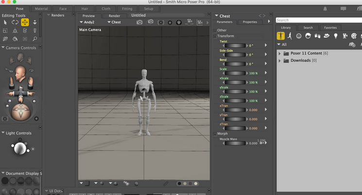 Poser Pro For Mac截图
