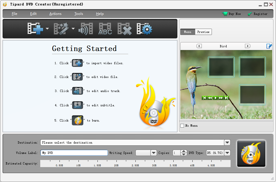 Tipard DVD Creator for Mac截图