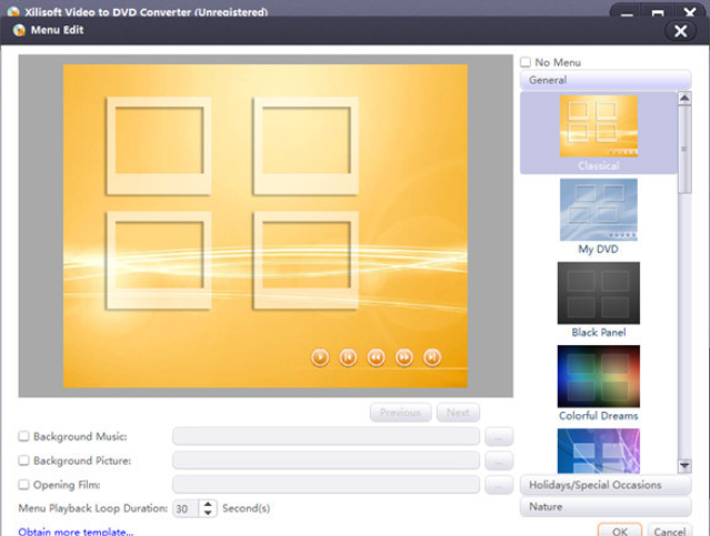 Xilisoft Video to DVD Converter For Mac截图